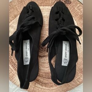 Andre Assous Black Sandals